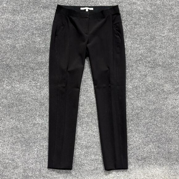 VERONICA BEARD Pants - Veronica Beard Pants Womens 8 Black Ponte Scuba Leggings Knit Pull On Stretch
